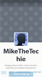 Mobile Screenshot of mikethetechie.com