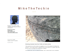 Tablet Screenshot of mikethetechie.com